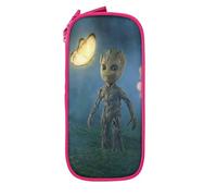 YINGD I Am Groot Big Capacity Pencil Case, Large Pencil Pouch Pen Box Bag Pencil Cases Holder Organizer, Back to School Supplies for Kids Girls Boys Student