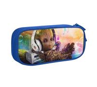 YINGD I Am Groot Pencil Case, Multipurpose Pencase Pencil Pouch Storage Pen Bag Organizer Stationery