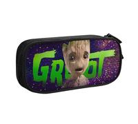 YINGD I Am Groot Pencil Case, Multipurpose Pencase Stationery Bag Organizer School Office Supplies