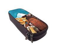 YINGD Ice Age Pencil Case Waterproof Zippered Pouch for Pens Pencils & Small Items