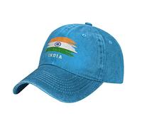 YINGD India Flag Indian Country Adjustable Baseball Cap Breathable Unisex Sun Hat