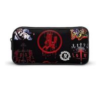 YINGD Insane Clown Posse ICP Pencil Case Student Pen Bag Storage Organizer Pencil Case Stationery Bag Office Supplies for Kids and Adult