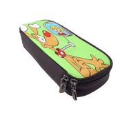 YINGD Inspector Gadget Pencil Case Durable PU Leather Zip Bag for Artists & Writing Enthusiasts