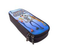 YINGD Inspector Gadget Pencil Case Durable Synthetic Leather Bag for Artists & Professionals