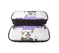 YINGD Inspector Gadget Pencil Case Elegant Zippered Pen Pouch for Students Professionals & Artists