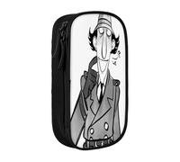 YINGD Inspector Gadget Pencil Case for Emergency Kits - Durable Zipper Bag for First Aid, Pens, Flashlights (Portable)