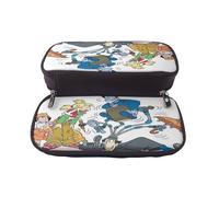 YINGD Inspector Gadget Pencil Case Waterproof Brown Pen Bag for Artists Students & Professionals