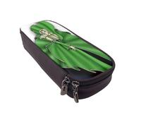 YINGD Jackie Chan Adventures Pencil Case Soft PU Leather Bag for Writing Tools & Small Essentials