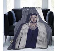 YINGD James Singer Arthur Flannel Blanket Bedding Fleece Blanket Soft Thow Blankets Air Conditioning Blanket For Sofa Couch Living Room