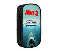 YINGD Jaws Pencil Box Multipurpose Pencil Case Cute Pouch Holder Box Game Pen Pouch Bag Organize for Home Office