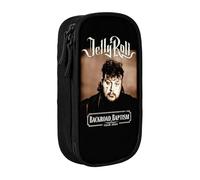 YINGD Jelly Roll Pencil Case, Multipurpose Pencase,Large Capacity Durable Pencil Pouch Storage Pen Bag Organizer Stationery