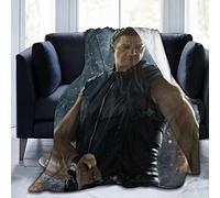 YINGD Jeremy Renner Blanket D Print Lamb Blanket Plush Blanket Bedding Decor Blanket for Living Room Bedroom Dorm Decor