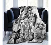 YINGD John Actor Wayne Blanket, Ultra Soft Lightweight Flannel Fleece Throw Blankets Warm Air Conditioning Blanket For Couch Sofa Bed 125CM X 100CM