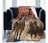 YINGD John Actor Wayne Blanket, Ultra Soft Lightweight Flannel Fleece Throw Blankets Warm Air Conditioning Blanket For Couch Sofa Bed 150CM X 125CM