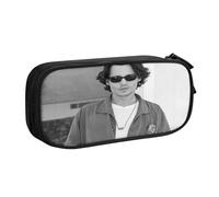 YINGD Johnny Depp Pencil Case Gift Set with Custom Print - Lightweight Oxford Fabric for Students, Travelers, Professionals