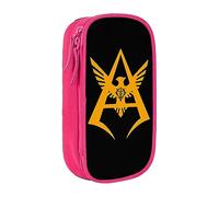 YINGD JoJo's Bizarre Adventure Large Pencil Case, Durable Pencil Pouch with Big Capacity, Portable Aesthetic Zipper Stationery Bag for School Co