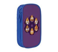 YINGD JoJo's Bizarre Adventure Pencil Case Large Capacity Pencil Holder Stationery Case Pen Bags Cute Boys Girls Kids Celebration Blue y133nf