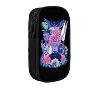 YINGD JoJo's Bizarre Adventure Pencil Case, Multipurpose Pencase,Large Capacity Durable Pencil Pouch Storage Pen Bag Organizer Stationery