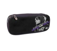 YINGD Justin Bieber Pencil Case Spacious Zipper Closure Organizer for Pencils Pens & Small Items
