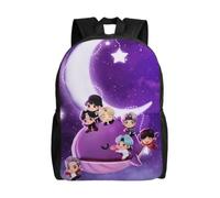 YINGD K-pop Boy Band Backpack Teenager School Bag Canvas Notebook Backpack Bag Unisex-HXN2072