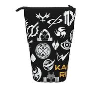 YINGD Kamen Rider Pen Case Expandable Peanuts Organizer Bags Retractable Pen Case Cute Large Capacity Boy Girl Stationery Pouch Lightweight for School Office SH84