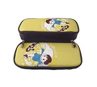 YINGD King Ranking Pencil Case Stationery Pouch Small Item Storage Multipurpose Children Students Unisex PU Leather Stain Resistan