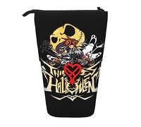 YINGD Kingdom Hearts Pencil Case Expandable Peanuts Organizer Bags Retractable Pen Case Cute Large Capacity Boy Girl Stationery Pouch Lightweight for School Office SH179