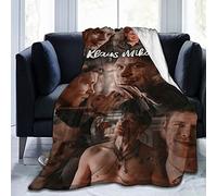 YINGD Klaus Mikaelson Blanket Soft Cozy Throw Blanket Flannel Blankets for Couch Bed Living Room 125CM X 100CM