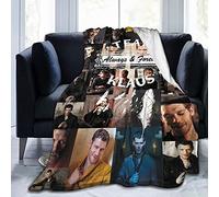 YINGD Klaus Mikaelson Blanket Soft Cozy Throw Blanket Flannel Blankets for Couch Bed Living Room