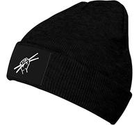 YINGD Knitted hat Drumsticks Drummer Beanie Hat Soft Winter Hat Unisex for Men Women
