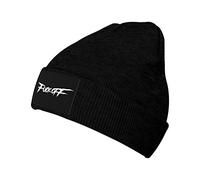 YINGD Knitted hat Fuck Off Soft Beanie Hat Winter Hat Unisex for Men Women Black