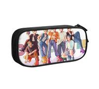 YINGD Kpop BTS Pencilcase Large Capacity Pencil Case Double Zipper