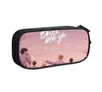 YINGD Kpop BTS Pencilcase Large Capacity Pencil Case Double Zipper