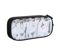 YINGD Kpop BTS Pencilcase Large Capacity Pencil Case Double Zipper