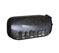 YINGD Kpop BTS Pencilcase Large Capacity Pencil Case Double Zipper