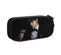 YINGD Kpop BTS Pencilcase Large Capacity Pencil Case Double Zipper
