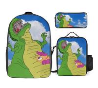 YINGD Land Before Time Backpack Learning Lighthouse Bookbag with Guidance Lunch System