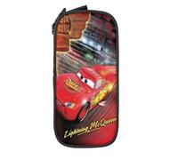 YINGD Large Capacity Pencil Case, American Football Sunbursts Pattern Pencil Pouch 2 Compartments Pencil Bag