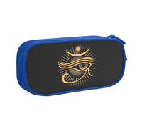 YINGD Large Capacity Pencil Case, Magic Evil Seeing Eye Pattern Pencil Pouch 2 Compartments Pencil Bag