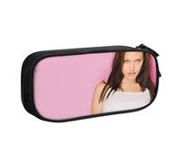 YINGD Large-Capacity Pencil Case Peanuts Comic Snoopy Cartoon School Charlie Brown Double Layer Pencil Bag Women