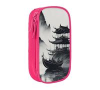 YINGD Large Pencil Pouch Dimmu Borgir Enthrone Darkness Triumphant School Double Layer Pencilcase Girls Gift