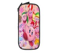 YINGD Large Pencil Pouch Murder Drones TV Series Merch Uzi Robot Double Layer Pencilcase Girl