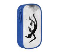 YINGD Large Storage Pencil Case, Falling Angels Pattern