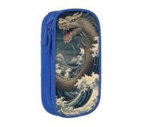 YINGD Large Storage Pencil Case, Mysterious Sea Monster Pattern