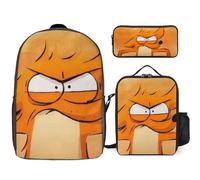 YINGD Le Grand méchant Renard et autres contes Backpack Academic Innovator Set Creative Bookbag with Inventor's Lunch