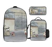 YINGD Le Grand méchant Renard et autres contes Backpack Success Blueprint Three Piece Academic Achievement Set
