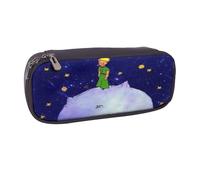YINGD Le Petit Prince Pencil Case Durable PU Leather Pen Case with Multi-Pockets for Artists & Students
