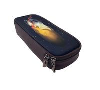 YINGD Le Petit Prince Pencil Case Elegant Leather Organizer for Students Teachers & Artists
