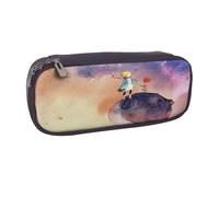 YINGD Le Petit Prince Pencil Case Fashionable Brown Pen Holder for Artists & Students