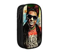 YINGD Lil Wayne Pencil Case, Multipurpose Pencase,Large Capacity Durable Pencil Pouch Storage Pen Bag Organizer Stationery-pencilcase